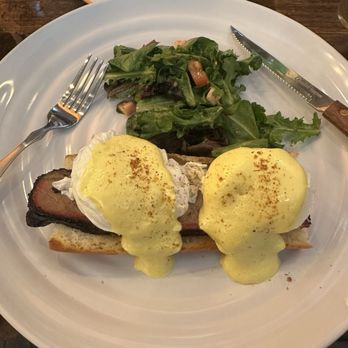 Smoke and Dough - Brisket Eggs Benedict - Barbeque Near Me - Miami, Florida Smoke and Dough - Brisket Eggs Benedict - Barbeque Near Me - Miami, Florida