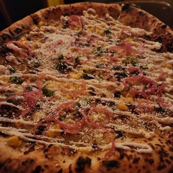 Sama 'Za - corn to be wild - Pizza Near Me - New York, New York Sama 'Za - corn to be wild - Pizza Near Me - New York, New York