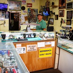 De La Cruz Jewelry - Inside of De La Cruz Jewelry with Cruz who has 30+ years of experience as a jeweler and 20 years of experience as a small business owner.