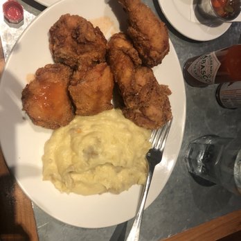 Boon Fly Cafe - Fried Chicken w Smashed Yukon Gold Potatoes - American Near Me - Napa, California Boon Fly Cafe - Fried Chicken w Smashed Yukon Gold Potatoes - American Near Me - Napa, California