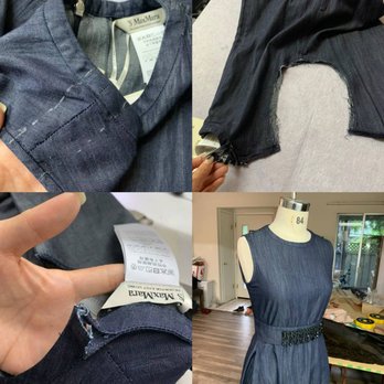 May Tailor & Design - Shortening the shoulder length + re-tailor the armhole. - Sewing & Alterations Near Me - Mountain View, California May Tailor & Design - Shortening the shoulder length + re-tailor the armhole. - Sewing & Alterations Near Me - Mountain View, California