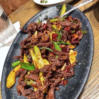 Mala Sichuan Bistro - () Crispy Mala Beef (Halal) - Szechuan Near Me - Sugar Land, Texas Mala Sichuan Bistro - () Crispy Mala Beef (Halal) - Szechuan Near Me - Sugar Land, Texas