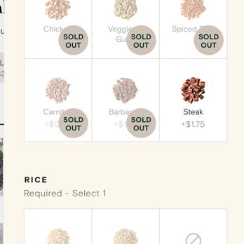 Wonder Westfield - This screenshot was taken at 5pm on a Sat. Imagine going to Chipotle and they were sold out of everything and had no options? - Food Delivery Services Near Me - Westfield, New Jersey Wonder Westfield - This screenshot was taken at 5pm on a Sat. Imagine going to Chipotle and they were sold out of everything and had no options? - Food Delivery Services Near Me - Westfield, New Jersey