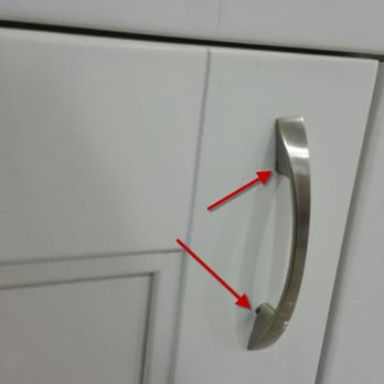 J Spinelli Kitchen and Bath - Installation holes exposed. - Kitchen & Bath Near Me - Miami, Florida
