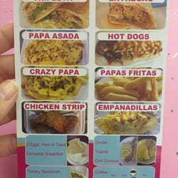 Scoops 4 U - Menu