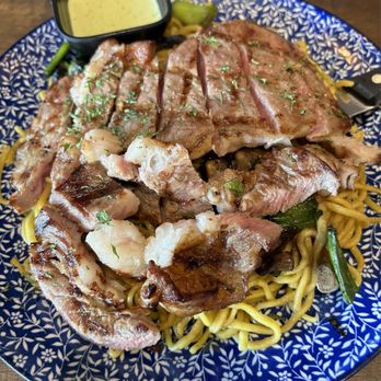 OMELI Kitchen - Rib Eye Garlic Noodles - Vietnamese Near Me - Fullerton, California OMELI Kitchen - Rib Eye Garlic Noodles - Vietnamese Near Me - Fullerton, California