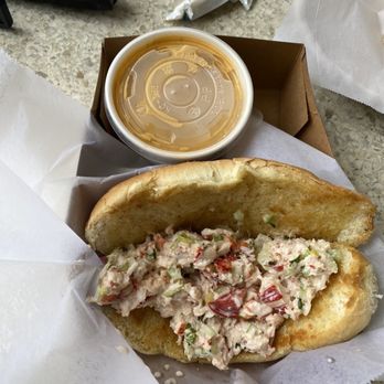 Quality Seafood - Boardwalk Lobster Roll and Lobster Bisque Soup - Seafood Markets Near Me - Redondo Beach, California