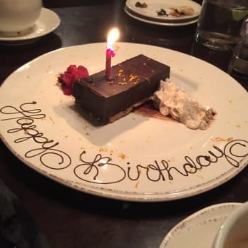 The Mill - Hershey - Birthday surprise chocolate cake! - New American Near Me - Hershey, Pennsylvania