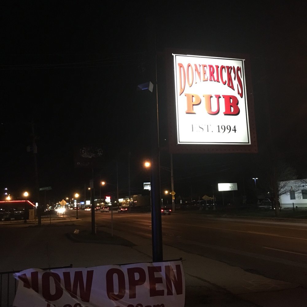 Donerick's Pub - Here's the sign - Sports Bars Near Me - Columbus, Ohio Donerick's Pub - Here's the sign - Sports Bars Near Me - Columbus, Ohio