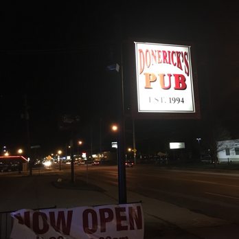 Donerick's Pub - Here's the sign - Sports Bars Near Me - Columbus, Ohio