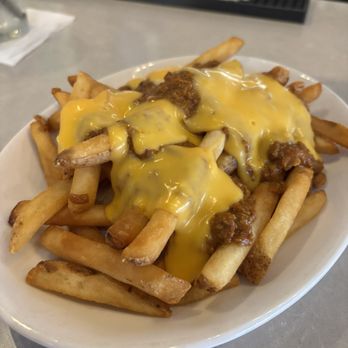 Slater's 50/50 - Bacon Chili Cheese Fries - Burgers Near Me - Las Vegas, Nevada Slater's 50/50 - Bacon Chili Cheese Fries - Burgers Near Me - Las Vegas, Nevada