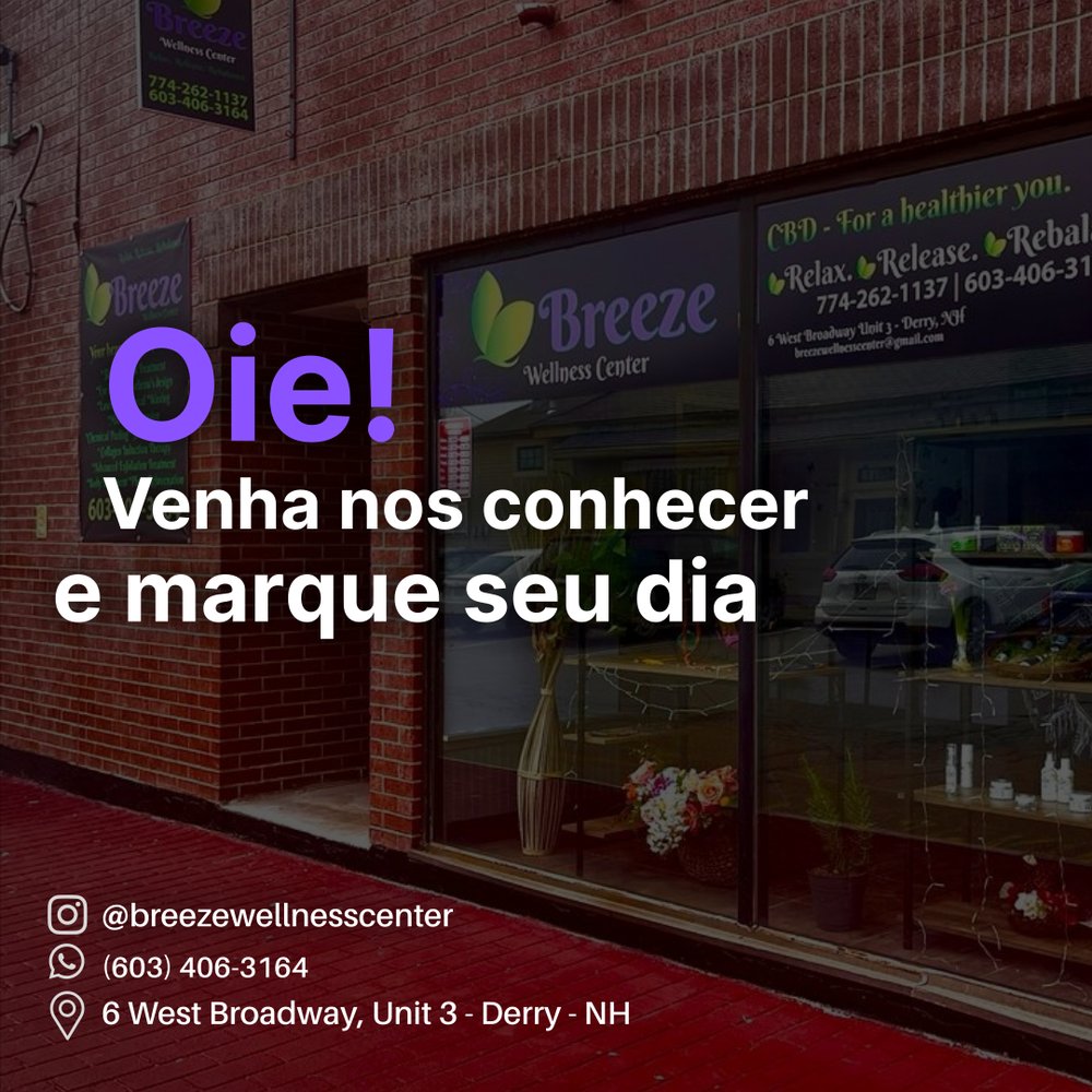 BREEZE WELLNESS CENTER Request an Appointment 6 W Broadway, Derry