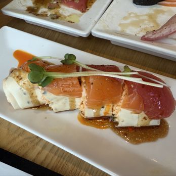 X-Fish - Oishi Roll with soy paper - Sushi Bars Near Me - Brea, California X-Fish - Oishi Roll with soy paper - Sushi Bars Near Me - Brea, California