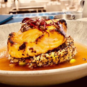 Earls Kitchen + Bar - Miso Sea Bass Wok Fried Vegetables - Cocktail Bars Near Me - Plano, Texas