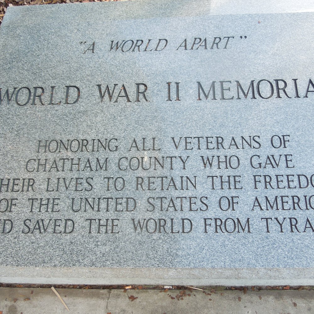 World War II Memorial - Landmarks & Historical Buildings Near Me - Savannah, Georgia World War II Memorial - Landmarks & Historical Buildings Near Me - Savannah, Georgia