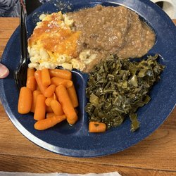 Grandma Hoyt's Country Buffet - A Blue Plate loaded