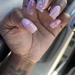 Love love  my nails . The nail artist always do a bomb ass job on my nails . One of my favorite nail salons to go too !