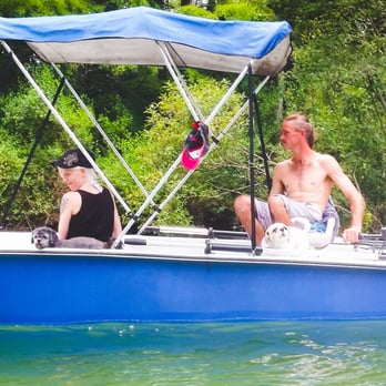 Weeki Fresh Water Adventures - Barking shihtzu doggie on the boat - Boating Near Me - Spring Hill, Florida Weeki Fresh Water Adventures - Barking shihtzu doggie on the boat - Boating Near Me - Spring Hill, Florida