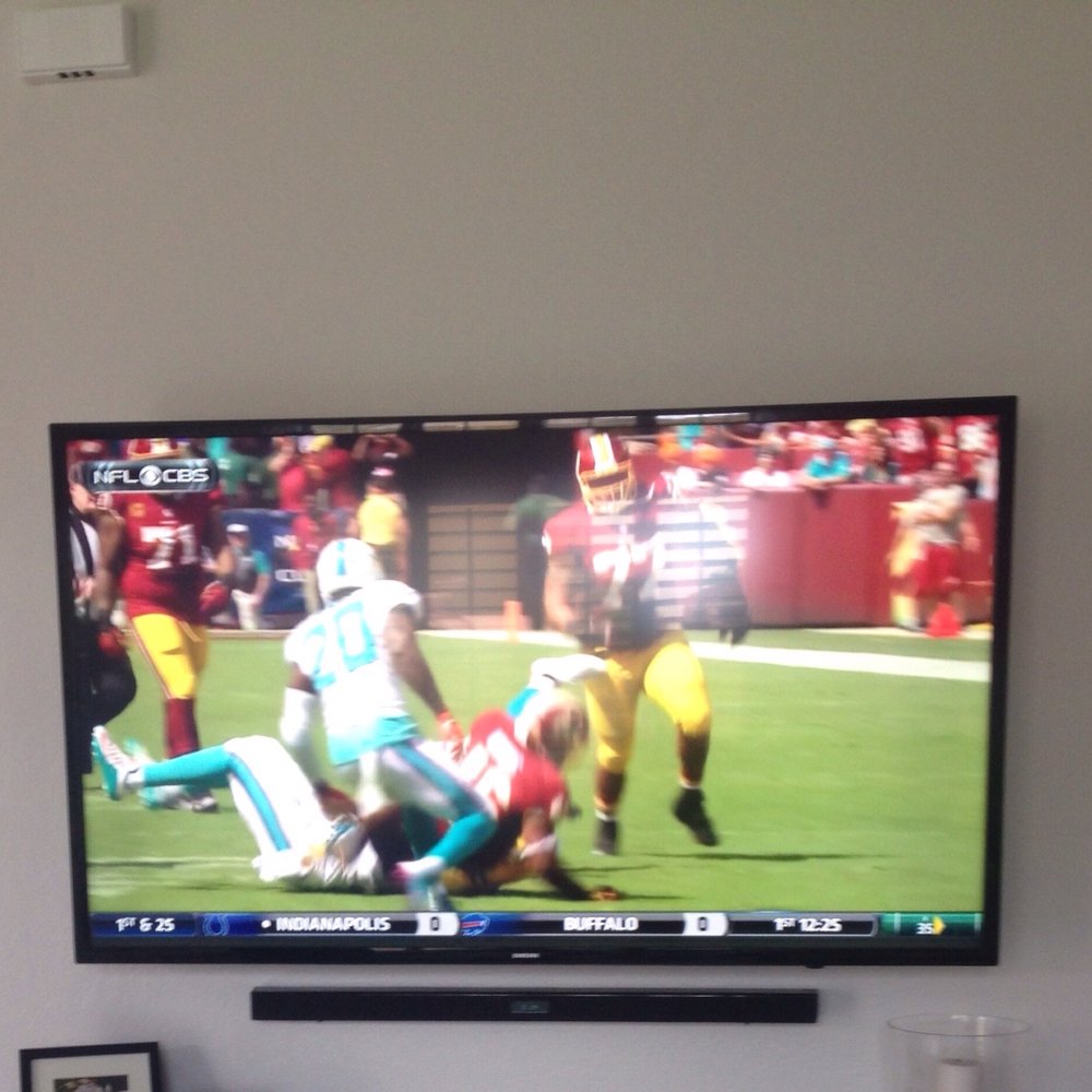 5 Points TV Installations - Very precise and centered! What a great job by Kerry - TV Mounting Near Me 5 Points TV Installations - Very precise and centered! What a great job by Kerry - TV Mounting Near Me