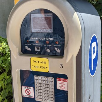 South Inlet Park - Parking meter at South Inlet Park - Beaches Near Me - Boca Raton, Florida