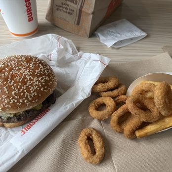 Burger King - Whopper cheese and halfsies - Burgers Near Me - Milledgeville, Georgia