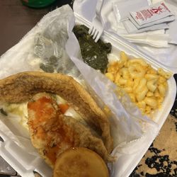 Whiting, Mac, collards