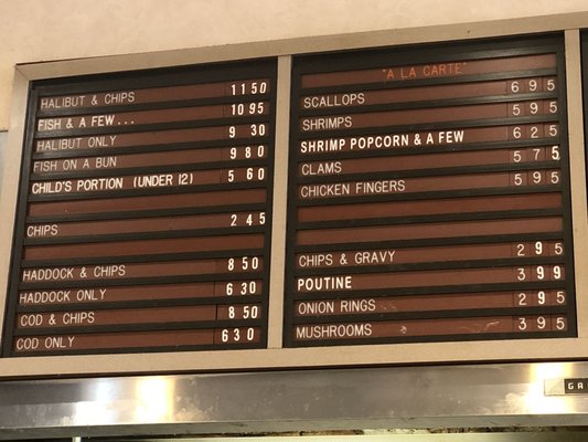 Menu photo 5 Homestyle Fish & Chips Mississauga, ON