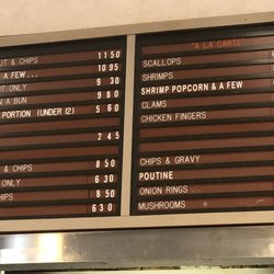 Homestyle Fish & Chips - Menu