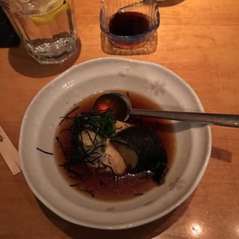Asanebo - Tofu with egg plant. - Sushi Bars Near Me - Studio City, California