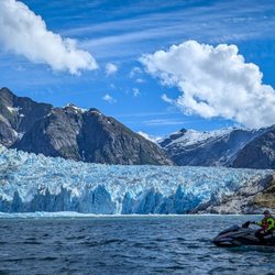 Dangerous Water Adventures - Leconte tidewater glacier