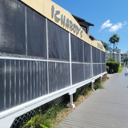 Exterior outside entrance of Ichabod's Dockside Bar & Grille - Melbourne, Florida Exterior outside entrance of Ichabod's Dockside Bar & Grille - Melbourne, Florida