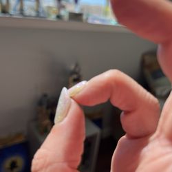 Petals & Polish - One of the many lifted nails.