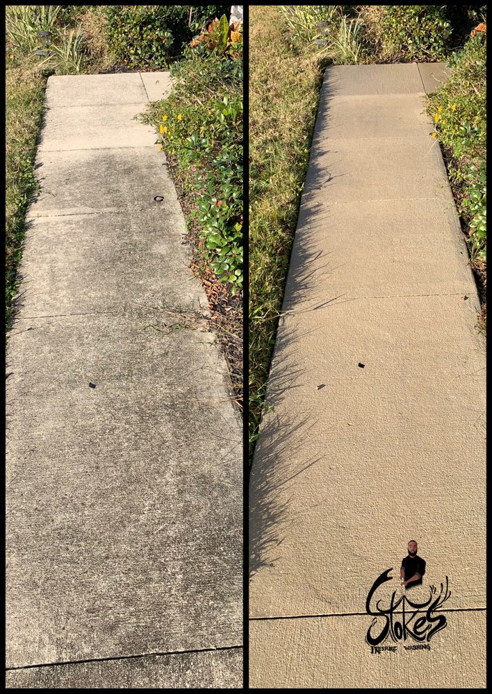 Slide of Stokes Professional Pressure Washing