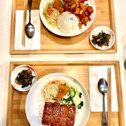 Vegetarian Crispy Chicken & Japanese-Style Eel Rice
