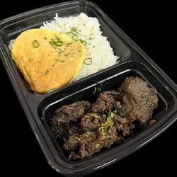 Taglish Halo Halo - Tapsilog (Filipino Beef Jerky w/ Egg & Garlic Rice)