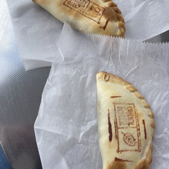 Half Moon Empanadas - Cheesy guacho and Spinach Empanada - Empanadas Near Me - Miami, Florida
