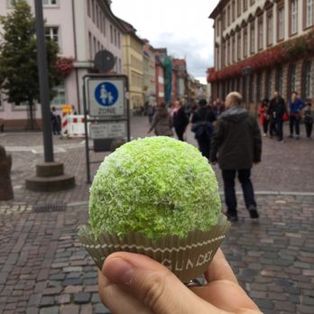 Barockcafe Gundel - Limette coconut cake ball - Bakeries Near Me - Heidelberg, BW Barockcafe Gundel - Limette coconut cake ball - Bakeries Near Me - Heidelberg, BW
