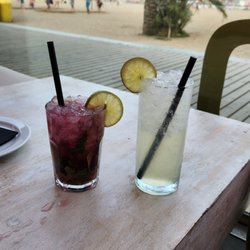 Opium Barcelona - Watermelon mojito and Moscow mule
