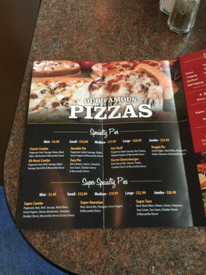 Menu photo 2 Godfather's Pizza Humble, TX Menu photo 2 Godfather's Pizza Humble, TX