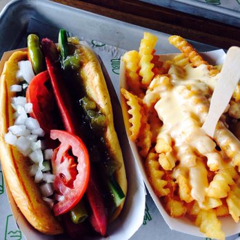 Shake Shack Winter Park - Chicago dog and cheese fries - Burgers Near Me - Winter Park, Florida Shake Shack Winter Park - Chicago dog and cheese fries - Burgers Near Me - Winter Park, Florida