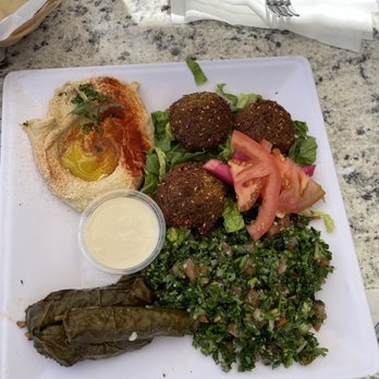 Beirut Cafe - Veggie platter!!! - Lebanese Near Me - Murray, Utah