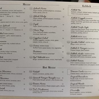 Carousel Restaurant - Menu - Middle Eastern Near Me - Glendale, California