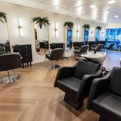 Maven Hair Company - Open, clean, cozy and bright... with the MOST comfortable and size inclusive chairs.