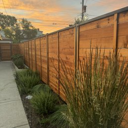 Finished fence