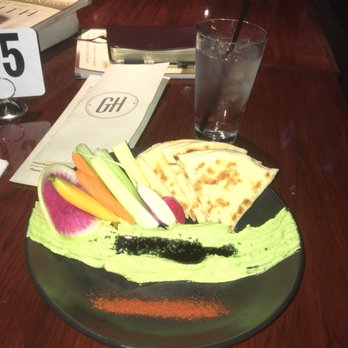 GuildHall - Hummus and pita plate. Yum! - Beer Bar Near Me - Burbank, California