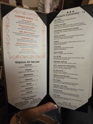 Menu photo 2 The Deck Rooftop Bar Las Vegas, NV