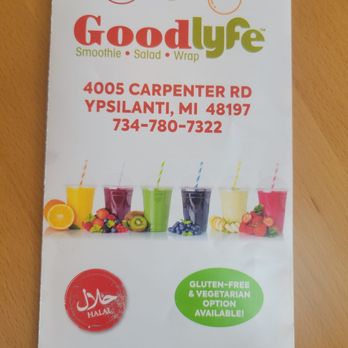 Goodlyfe - Menu - Salad Near Me - Ypsilanti, Michigan