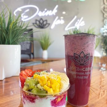 Vita Cane - Build your own and lemon Berry Berry drink - Juice Bars & Smoothies Near Me - Alhambra, California