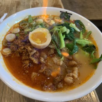 Yebisuya - Akuma Red (Level 3 spice) - Ramen Near Me - Doraville, Georgia Yebisuya - Akuma Red (Level 3 spice) - Ramen Near Me - Doraville, Georgia