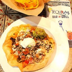 Tequilas Restaurant Bar and Grill - Steak Fajita salad